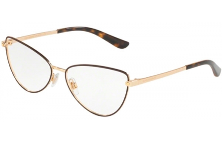Monturas - Dolce & Gabbana - DG1321 - 1320 GOLD MATTE BROWN