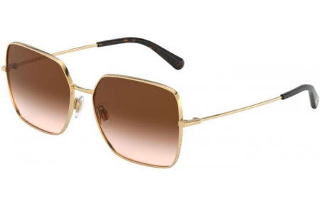 Gafas de Sol - Dolce & Gabbana - DG2242 - 02/13 GOLD // BROWN GRADIENT