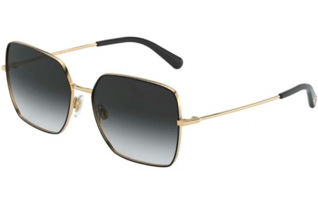 Gafas de Sol - Dolce & Gabbana - DG2242 - 13348G GOLD BLACK // GREY GRADIENT