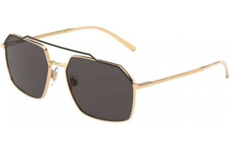 Sunglasses - Dolce & Gabbana - DG2250 - 126887 GOLD MATTE BLACK // GREY