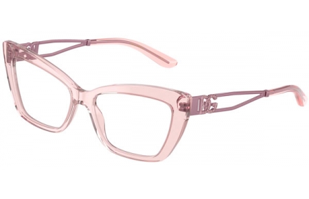 Frames - Dolce & Gabbana - DG3375B - 3148  TRANSPARENT PINK