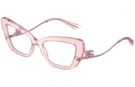 Lunettes de vue - Dolce & Gabbana - DG3391B - 3148  TRANSPARENT PINK