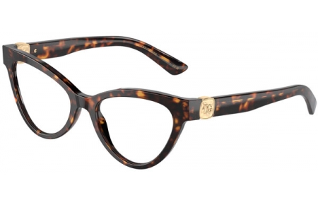 Lunettes de vue - Dolce & Gabbana - DG3394 - 502  HAVANA