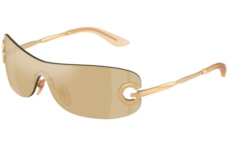 Gafas Junior - Dolce & Gabbana Junior - DX2001 - 02/6E  GOLD // LIGHT BROWN MIRROR GOLD