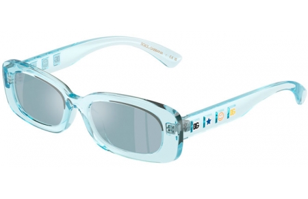 Gafas Junior - Dolce & Gabbana Junior - DX6006U - 33466J  TRANSPARENT SKY BLUE // BLUE MIRROR BLUE