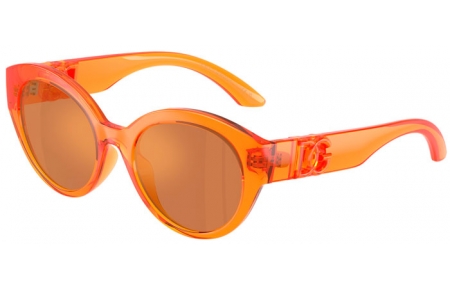 Gafas Junior - Dolce & Gabbana Junior - DX6010 - 33887J  TRANSPARENT ORANGE // ORANGE MIRROR GOLD