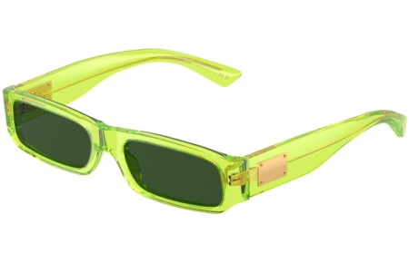 Frames Junior - Dolce & Gabbana Junior - DX4005 - 344171 TRANSPARENT LIME // DARK GREEN