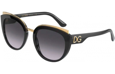 Gafas de Sol - Dolce & Gabbana - DG4383 - 501/8G BLACK // LIGHT GREY BLACK GRADIENT