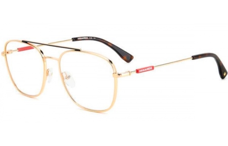 Frames - Dsquared2 - D2 0047 - RHL GOLD BLACK