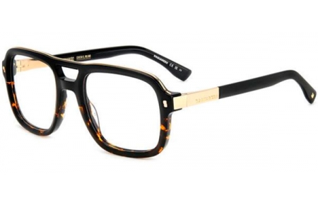 Lunettes de vue - Dsquared2 - D2 0087 - WR7 BLACK HAVANA