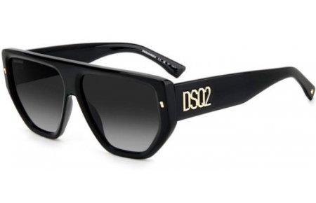 Gafas de Sol - Dsquared2 - D2 0088/S - 2M2 (9O) BLACK GOLD // DARK GREY GRADIENT