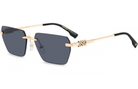 Gafas de Sol - Dsquared2 - D2 0102/S - 807 (2K) BLACK // GREY ANTIREFLECTION