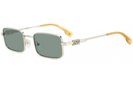 Lunettes de soleil - Dsquared2 - D2 0104/S - KTU (QT) PALLADIUM GREEN // GREEN