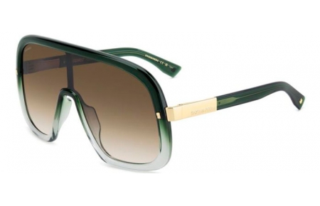 Gafas de Sol - Dsquared2 - D2 0119/S - 1ED (HA) GREEN // BROWN GRADIENT