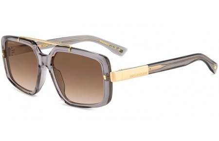 Gafas de Sol - Dsquared2 - D2 0120/S - KB7 (HA) GREY // BROWN GRADIENT