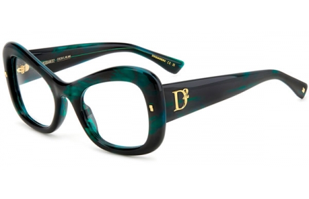 Monturas - Dsquared2 - D2 0138 - 6AK GREEN HORN