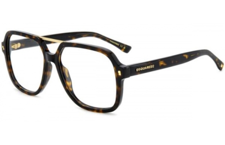 Lunettes de vue - Dsquared2 - D2 0145 - 086 HAVANA