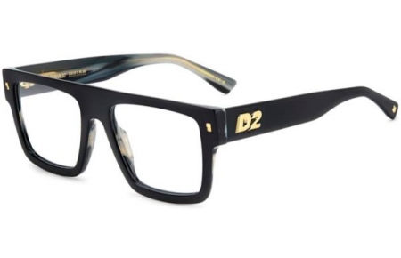 Lunettes de vue - Dsquared2 - D2 0147 - 37N BLACK HORN