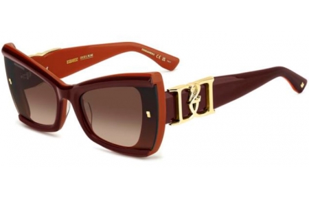 Sunglasses - Dsquared2 - D2 0170/S - 12J (HA) BROWN ORANGE  // BROWN GRADIENT