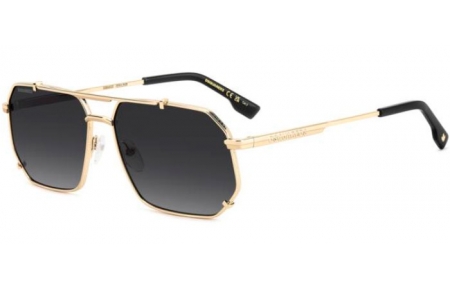 Sunglasses - Dsquared2 - D2 0175/S - 000 (9O) GOLD // DARK GREY GRADIENT