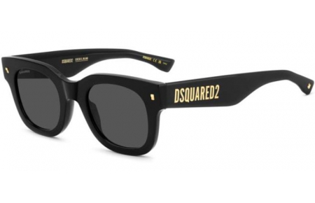 Lunettes de soleil - Dsquared2 - D2 0180/S - 807 (IR) BLACK // GREY