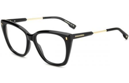 Lunettes de vue - Dsquared2 - D2 0187 - 807 BLACK