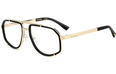 Monturas - Dsquared2 - D2 0191 - 2M2 BLACK GOLD
