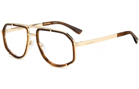 Monturas - Dsquared2 - D2 0191 - EX4 BROWN HORN
