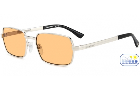 Gafas de Sol - Dsquared2 - D2 0192/S - 010 (N8) PALLADIUM // ORANGE PHOTOCHROMATIC