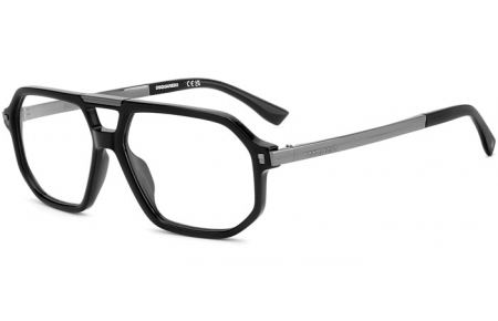 Monturas - Dsquared2 - D2 0195 - ANS BLACK DARK RUTHENIUM