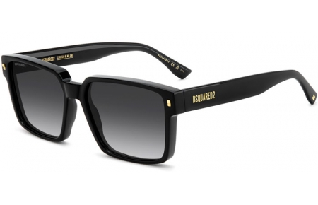 Gafas de Sol - Dsquared2 - D2 0202/G/S - 807 (9O) BLACK // DARK GREY GRADIENT