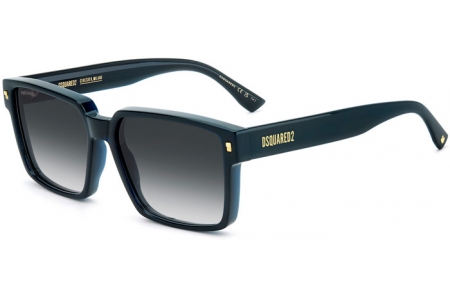 Gafas de Sol - Dsquared2 - D2 0202/G/S - PJP (9O) BLUE // DARK GREY GRADIENT