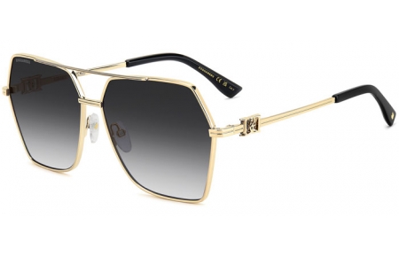 Gafas de Sol - Dsquared2 - D2 0206/S - J5G (9O) GOLD // DARK GREY GRADIENT