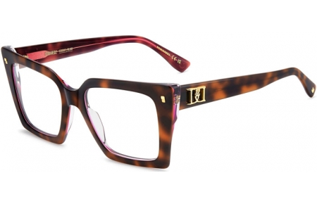 Monturas - Dsquared2 - D2 0211 - C4B HAVANA FUCHSIA