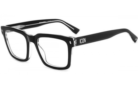 Lunettes de vue - Dsquared2 - ICON 0013 - 7C5 BLACK CRYSTAL