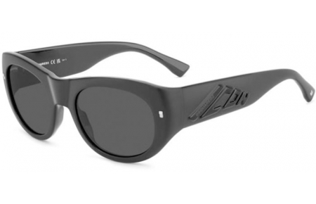 Gafas de Sol - Dsquared2 - ICON 0028/S - 003 (IR) MATTE BLACK // GREY