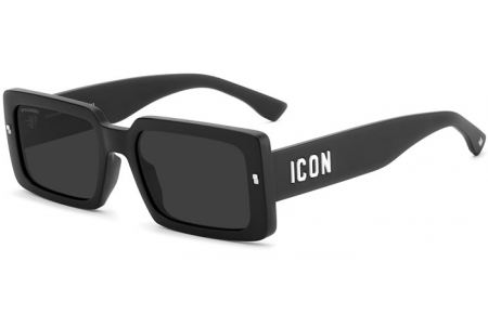 Gafas de Sol - Dsquared2 - ICON 0029/S - 003 (IR) MATTE BLACK // GREY