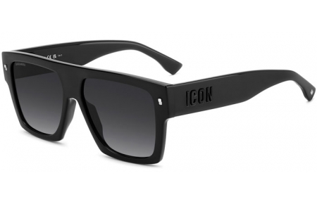 Gafas de Sol - Dsquared2 - ICON 0030/S - 807 (9O) BLACK // DARK GREY GRADIENT