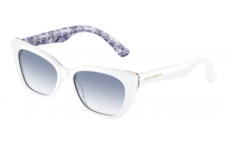 Gafas Junior - Dolce & Gabbana Junior - DX4427 - 337119  WHITE MAYOLIC ON BLUE // LIGHT BLUE GRADIENT