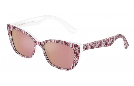 Gafas Junior - Dolce & Gabbana Junior - DX4427 - 3425E4  MAIOLICA FUCHSIA // PINK MIRROR PINK