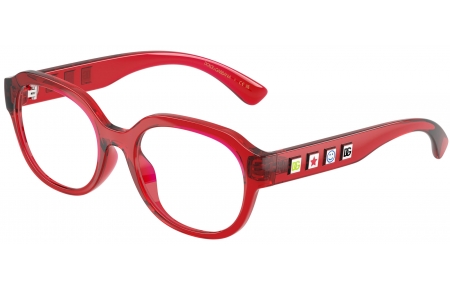 Gafas Junior - Dolce & Gabbana Junior - DX5004U - 3409  TRANSPARENT RED