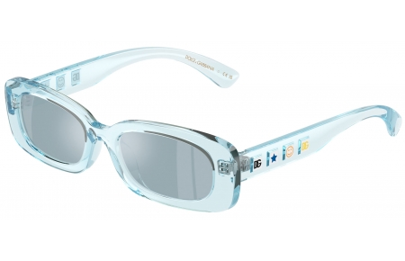 Gafas Junior - Dolce & Gabbana Junior - DX6006U - 33466J  TRANSPARENT SKY BLUE // BLUE MIRROR BLUE