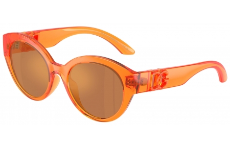 Gafas Junior - Dolce & Gabbana Junior - DX6010 - 33887J  TRANSPARENT ORANGE // ORANGE MIRROR GOLD