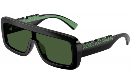 Gafas Junior - Dolce & Gabbana Junior - DX6013 - 501/71 BLACK // DARK GREEN
