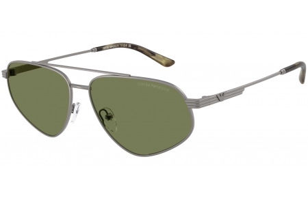 Gafas de Sol - Emporio Armani - EA2156 - 30032A  MATTE GUNMETAL // GREEN