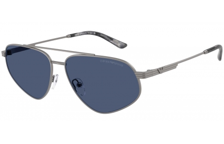 Gafas de Sol - Emporio Armani - EA2156 - 300380  MATTE GUNMETAL // DARK BLUE