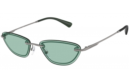 Gafas de Sol - Emporio Armani - EA2158 - 3003/2  MATTE GUNMETAL // GREEN