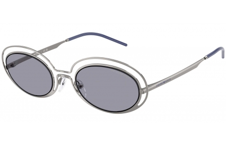 Gafas de Sol - Emporio Armani - EA2160 - 301080  SHINY GUNMETAL // BLUE