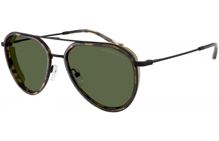 Gafas de Sol - Emporio Armani - EA2163 - 300171  MATTE BLACK // DARK GREEN