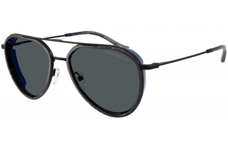 Gafas de Sol - Emporio Armani - EA2163 - 300180  MATTE BLACK // DARK GREY